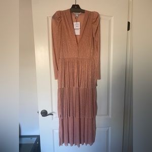 Sabina Musayev Carry Dress in Peach